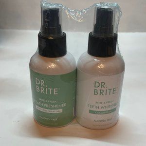 2 PACK! Dr. Brite Natural Whitening Mouthwash